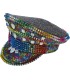 GORRA POLICIA MULTICOLOR TACHUELAS